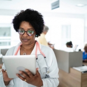 provider using telehealth